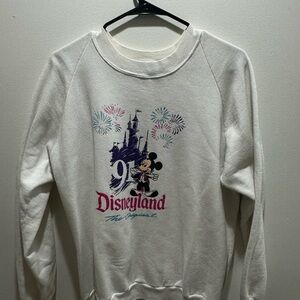 Vintage Disneyland Sweatshirt with Mickey Mouse